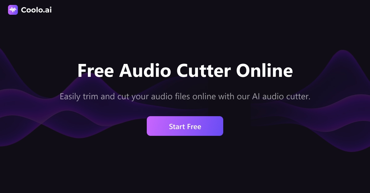 Online Audio Cutter and Trimmer - Trim Audio for Free