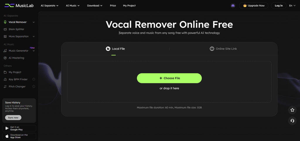 01 Easeus Vocal Remover
