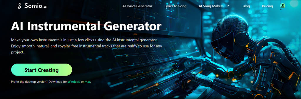 06 Somio AI music generator